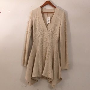 cables and castles sweater dress
